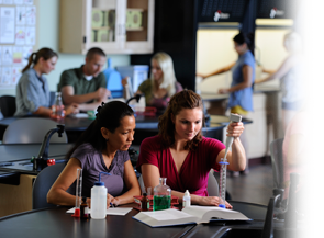 Photo of biochem lab