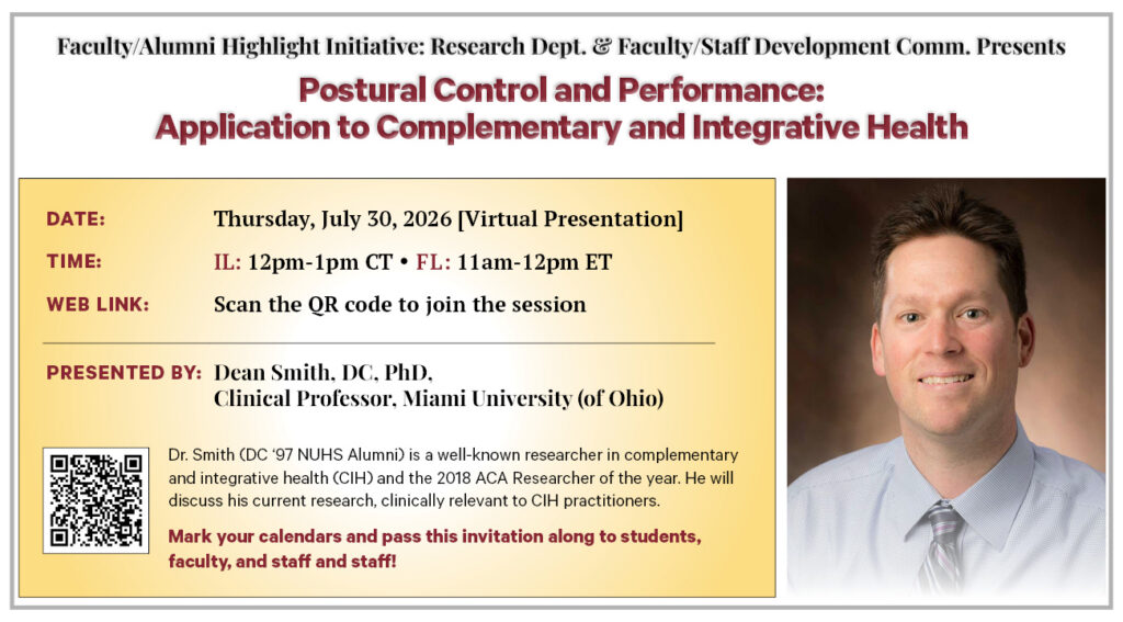 Faculty Staff Development Presentation Flyer
