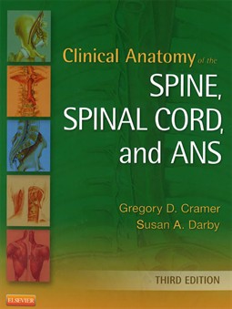clinical anatomy spine spinal cord and ans book cover