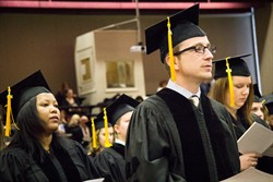 NUHS 2016 graduates at commencement