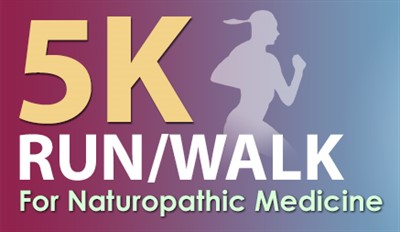 5K run/walk for naturopathic medicine logo