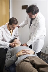 dc faculty adjustment demonstration patient lab table