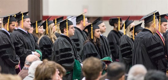 NUHS graduates at 2017 commencement