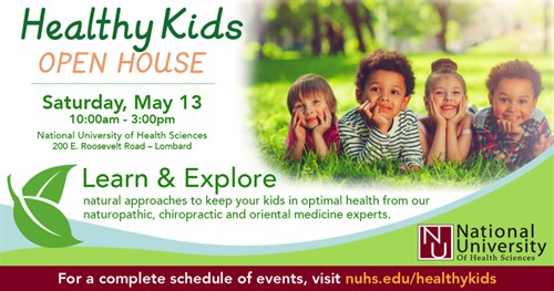 Healthy Kids open house NUHS banner