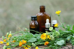 Naturopathic Medicine bottles