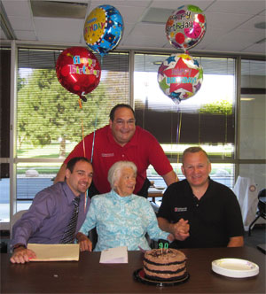 nuhs clinic birthday celebration 90 year old patient