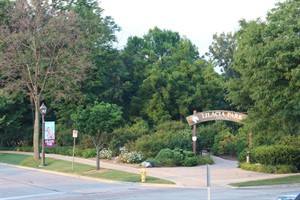 Lilacia Park in Lombard, IL