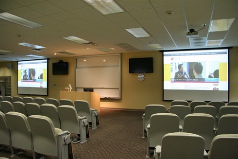 nuhs lecture hall campus upgrades
