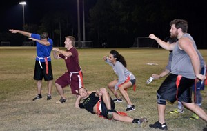 National University florida students play in annual turkey bowl
