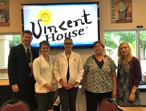 NUHS brings wellness education to vincent house