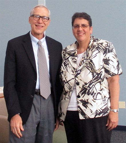 Gregory Cramer, NUHS dean of research and female faculty