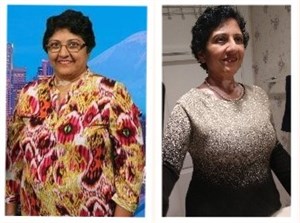 Jaya Prakash, MD, MPH, SM(NRCM), SM(ASCP) before and after weightloss