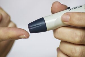 diabetes finger glucose test medical medicine