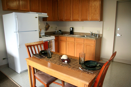 residence hall kitchen