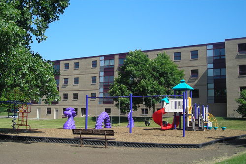 residence hall playground