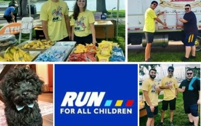 Volunteering at the St. Petersburg Run For All Children Race