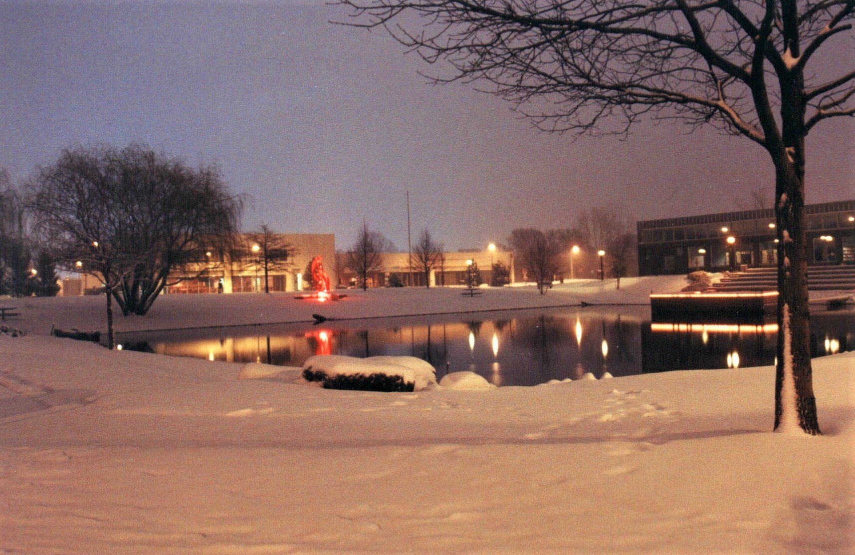 Clinic-Pond-Snow_night-1