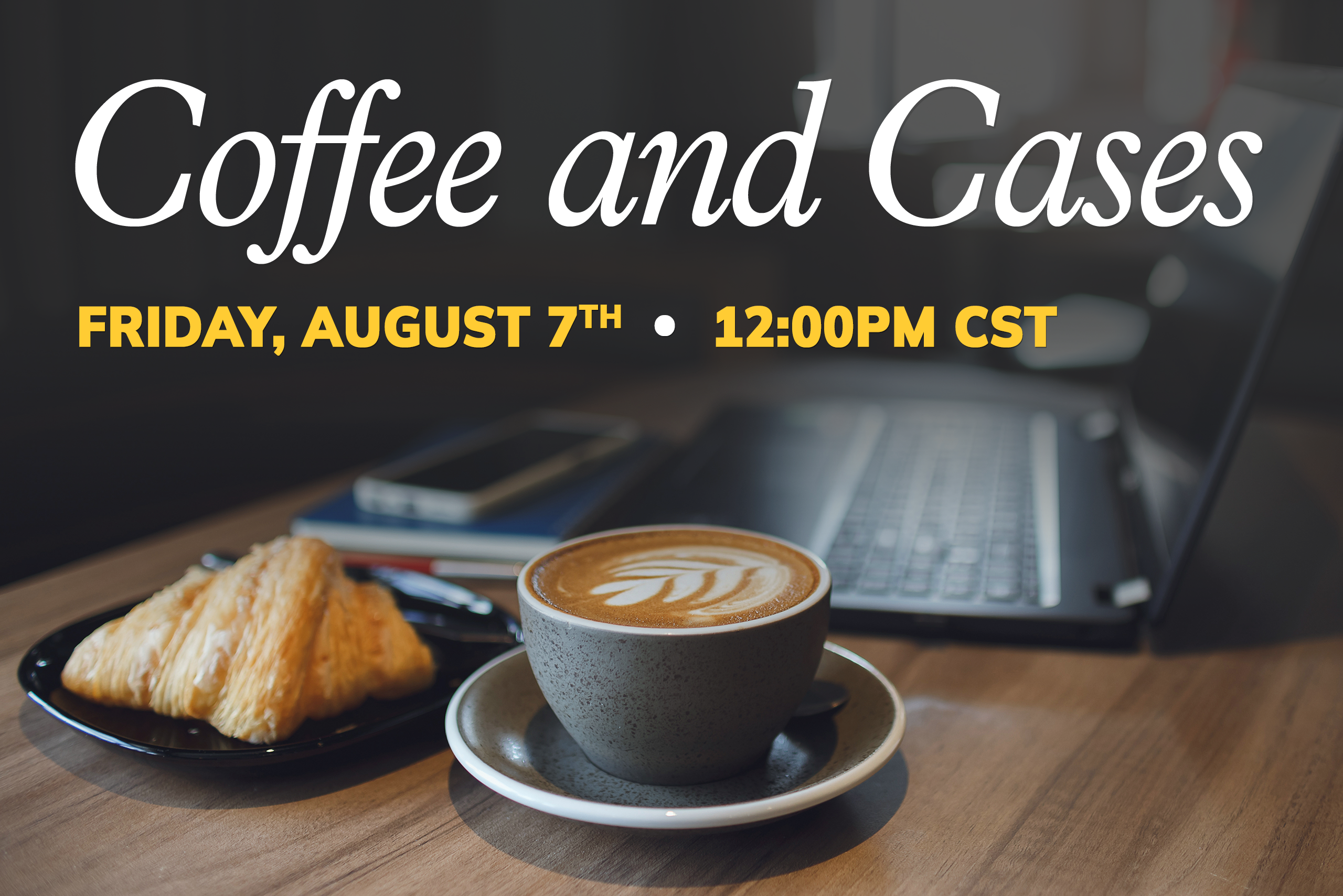 coffee and cases virtual event at NUHS