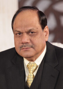 Portrait of NUHS' Dr. M. A. Khan