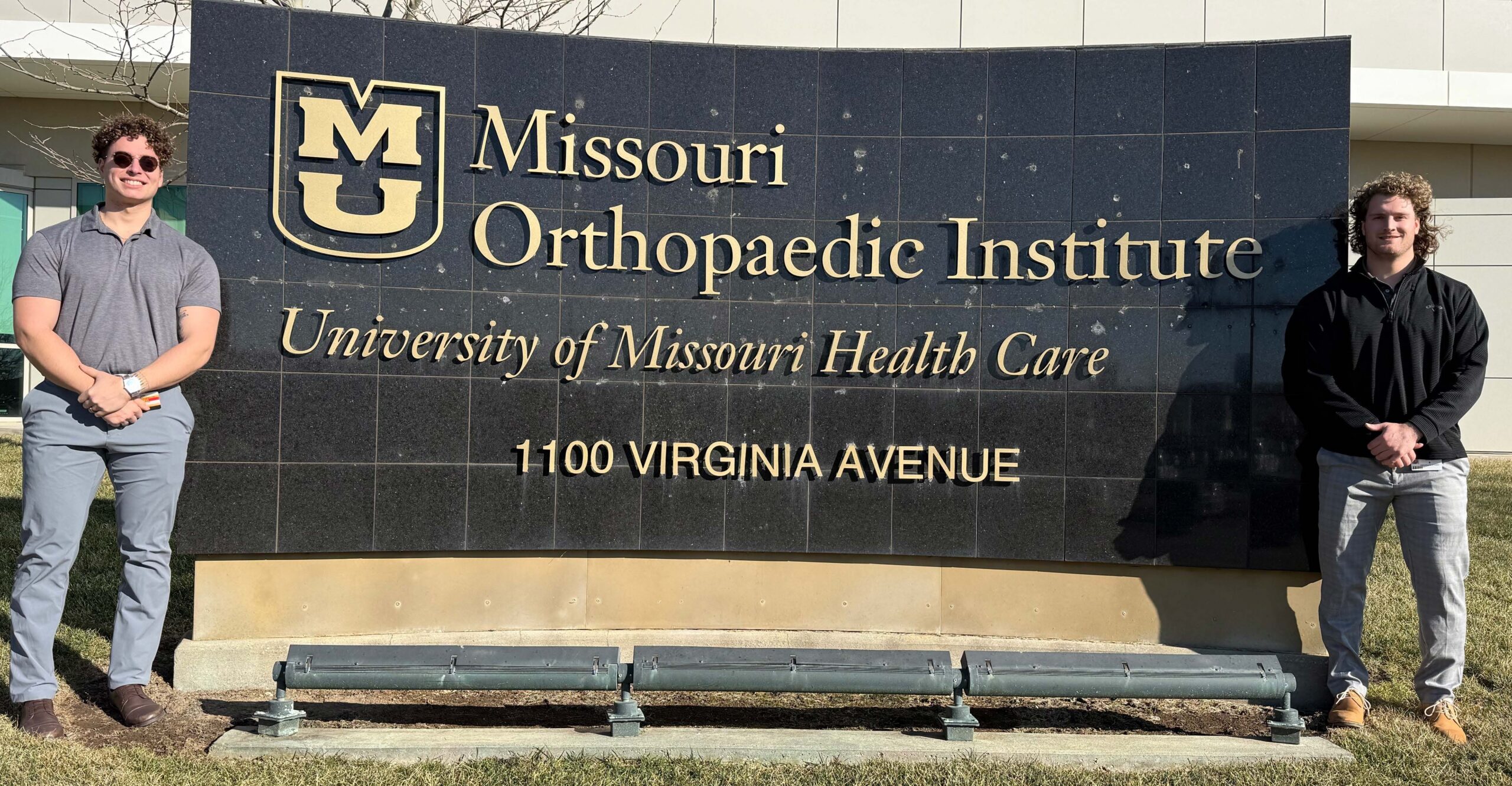 NUHS Florida DC interns Dylan Kahn and Jacob Rivard at MOI