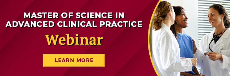 Master of Science in Advanced Clinical Practice webinar learn more