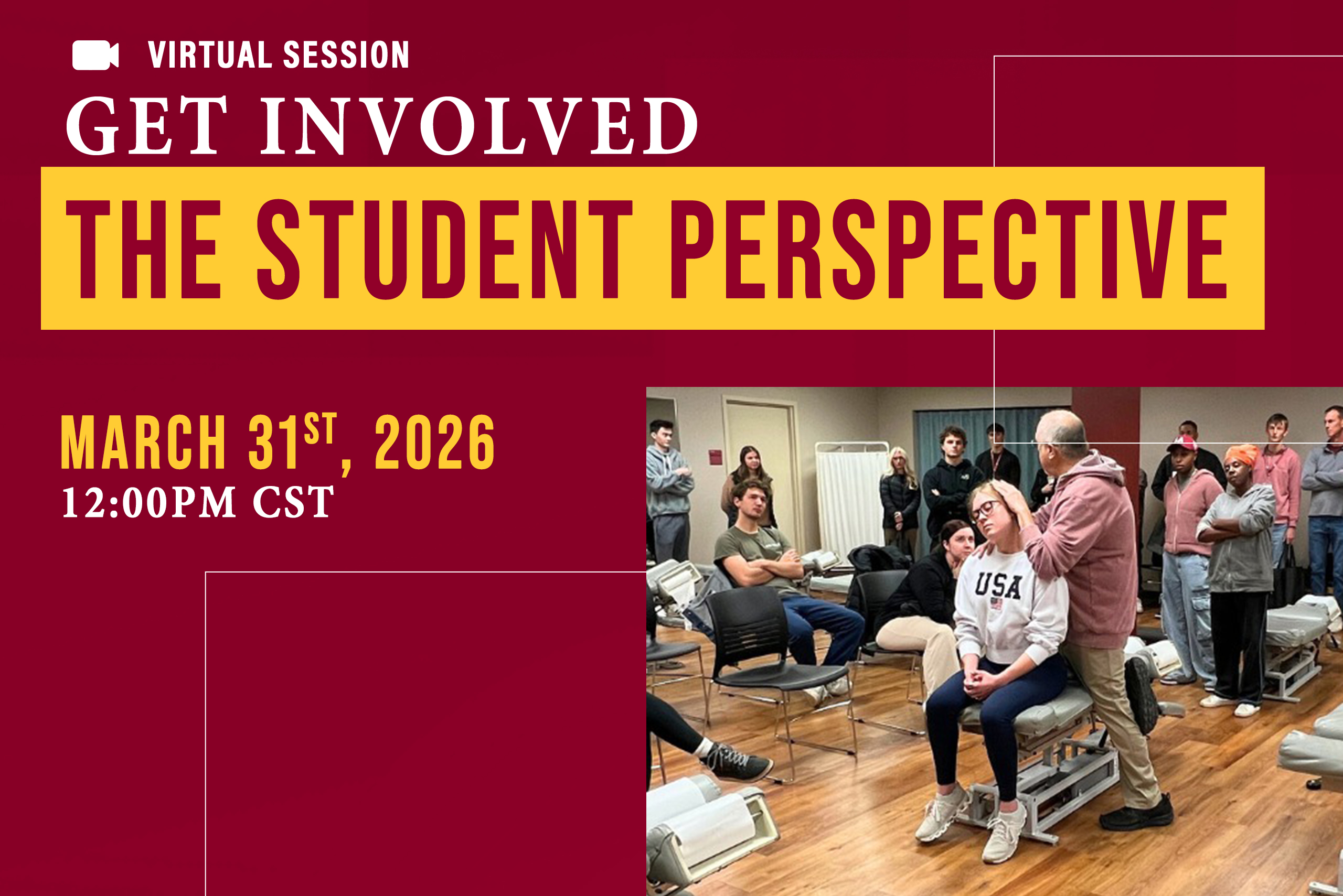 Get Involved The NUHS Student Perspective Virtual Event