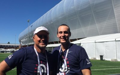 NUHS Florida faculty Dr. Guadagno and DC student Michael Stern join medical staff during Olympic Trials in Oregon