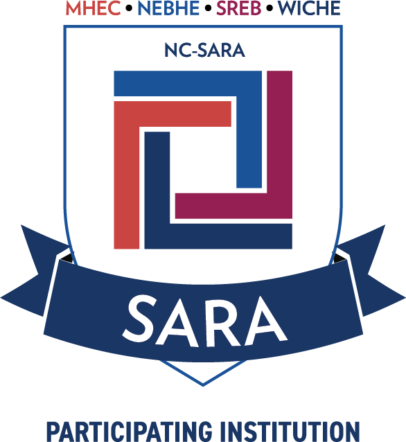 NC SARA approved institution logo round