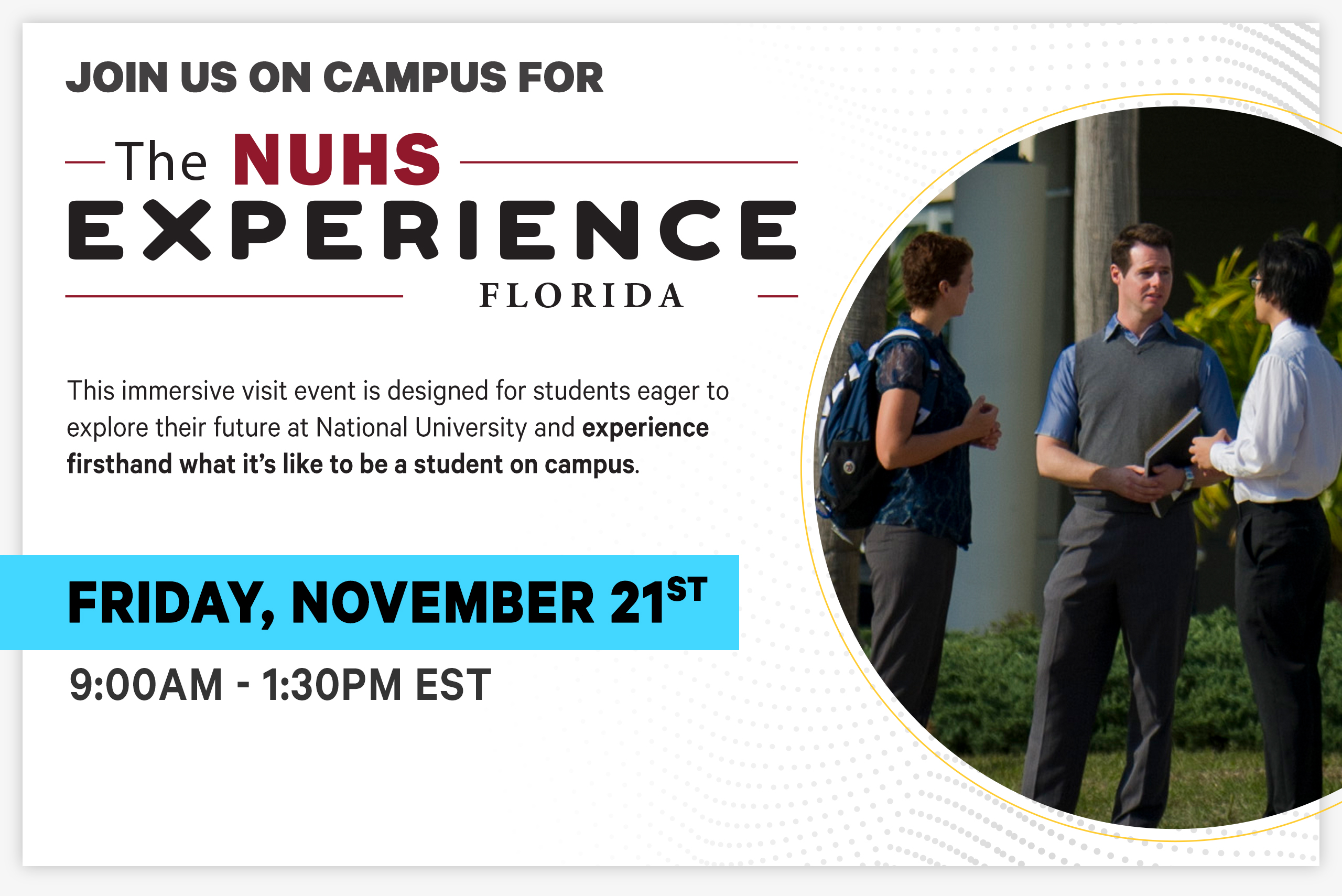 The NUHS Experience Florida 11/21/25
