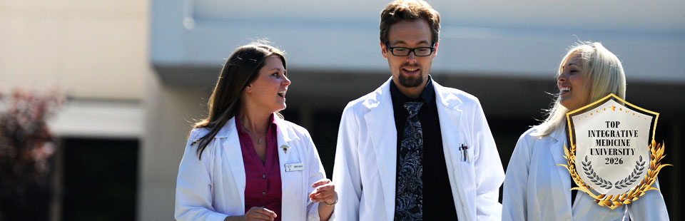 nuhs clinicians white coats outside whole health center lombard